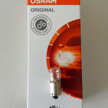 OSRAM Лампа 12V 4W T4W T9/BA9s цокольная