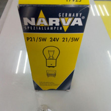Лампа 24V P21/5W Narva 17925