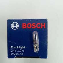 BOSCH Лампа 1.2W 24V W2x4,6d Trucklight