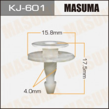 Клипса крепежная KJ-601