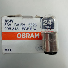 Лампа OSRAM 24V R5W 5W 5626