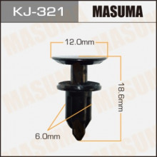 Клипса крепежная KJ-321