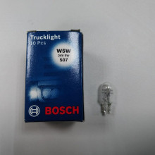 BOSCH Лампа W5W 24V 5W Trucklight 507 W2,1x9,5d