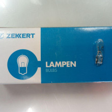 Лампа ZEKKERT LP-1009 W1.2W 24V 1.2W W2x4.6d