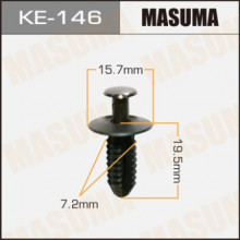 Клипса крепежная KE-146