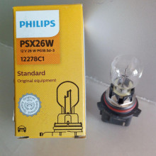 12278C1 PHILIPS Лампа накаливания PSX26W 12V 26W PG18.5d-3 (10129060/051217/0035562, ФРАНЦИЯ)