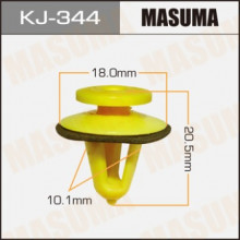 Клипса крепежная KJ-344