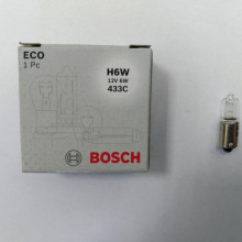 BOSCH Лампа ECO H6W 12V 6W 1987302809