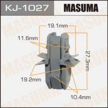 Клипса крепежная KJ-1027