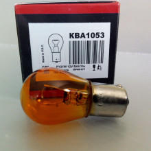 KBA1053 KORTEX Лампа PY21W 12V BAU15s оранжевая (7507) (РREMIUM)