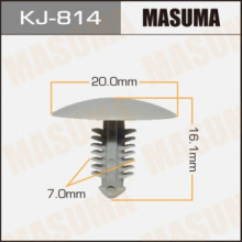 Клипса крепежная KJ-814