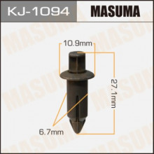 Клипса крепежная KJ-1094