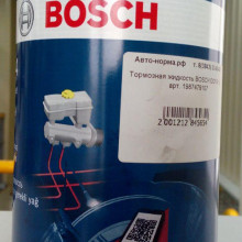 Тормозная жидкость BOSCH DOT4, 1L, арт. 1987479107