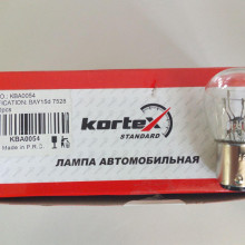 KBA0054 Лампа KORTEX STANDARD P21/5W BAY15d 7528