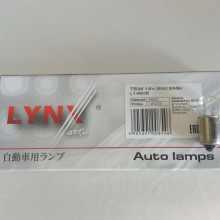 L14605 LYNX Лампа T5W 12V BA9S (10702030/040315/0013530, ЯПОНИЯ)