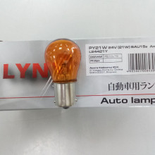 Лампа  PY21W 24V (21W) BAU15s AMBER LYNXauto L24421Y