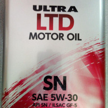 08218-99974 Моторное масло полусинтетическое HONDA Ultra LTD API SN/GF-5 SAE 5W-30 (4л)