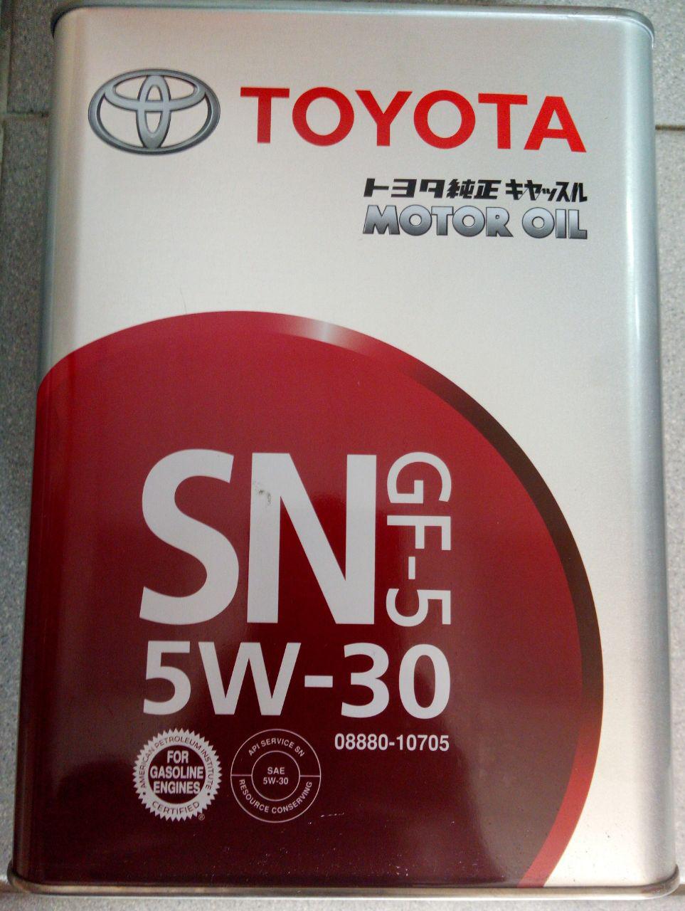 Toyota 5w30 4л. Toyota Motor Oil SN gf-5 5w-30. Toyota 5w30 SN/CF gf-5. Toyota SN/gf-5 5w-30 4л. 0888010705 Toyota масло моторное.
